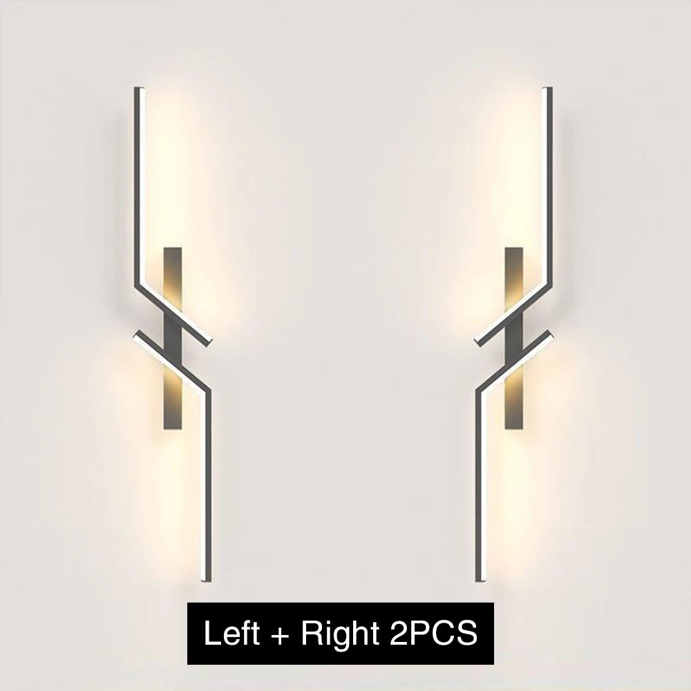 Smart Dimmable LED Wall Lamp – Modern Minimalist Bedside Wall Sconce for Bedroom & Living Room
